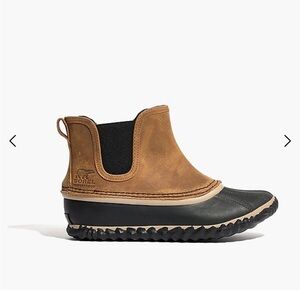 •Sorel• Out ‘N about chelsea womens waterproof ankle boots